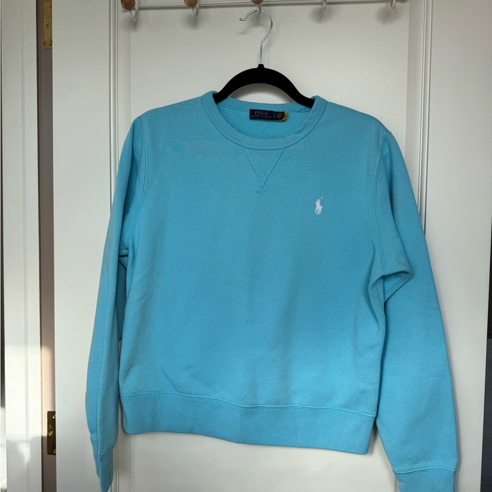 Ralph Lauren Light Blue Crewneck Sweatshirt